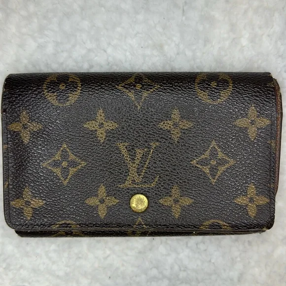 Authentic Louis Vuitton Monogram Porte Monnaie Billets Tresor Trifold Wallet - Picture 14 of 16